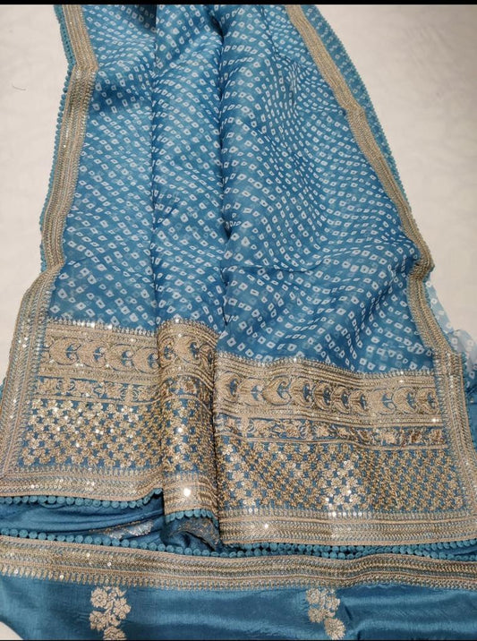 Mahima organza Indian saree