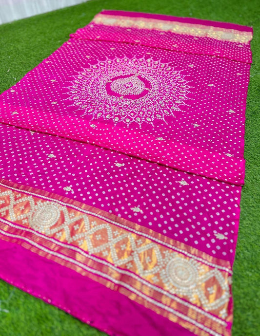 Indian dupatta gajji silk dupatta gottapatti dupatta