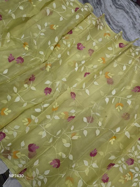 Handmade jamdani saree women saree Indian wedding sari blouse