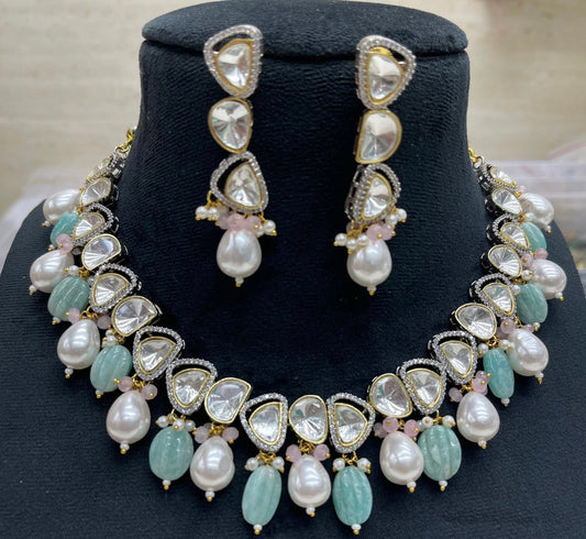 Simani Kundan choker set