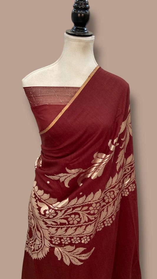 Banarsi munga silk saree women sarees blouse