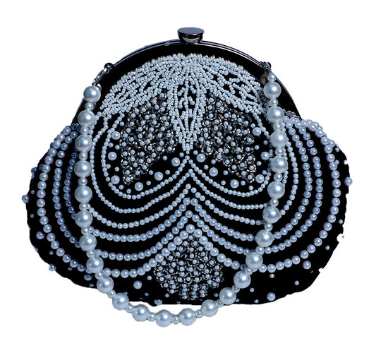 Ishik HAlf Framed Clutch Purse Handbags