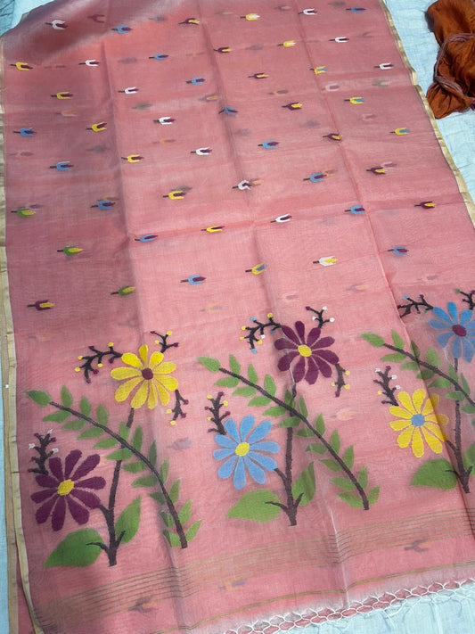 Weaving handloom Indian Saree Women Saree