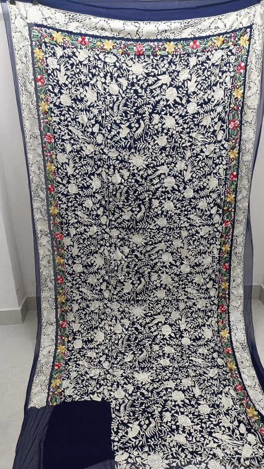 Sadabahar Authetic Parsi Gara Saree