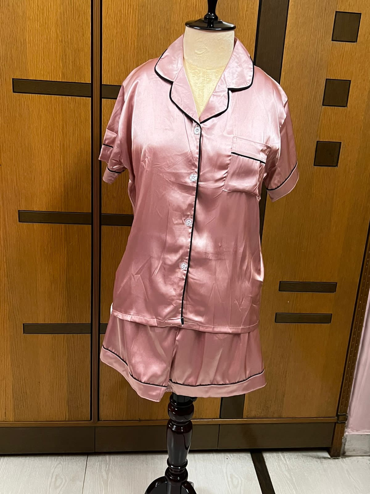 Satin Night Suit imported Fabric