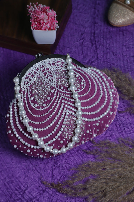 Ishik HAlf Framed Clutch Purse Handbags