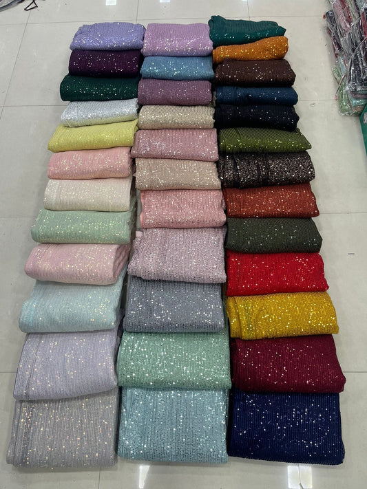 Sequence partywear beautiful saree