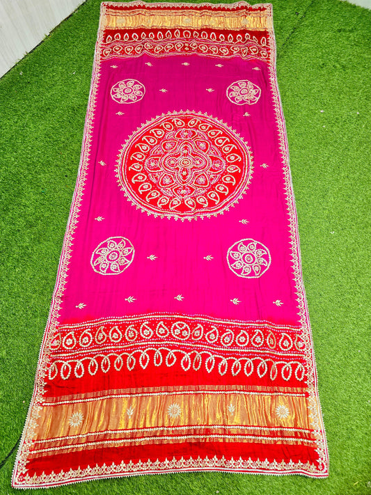 Pavika gajji silk dupatta elegant dupatta gottapatti dupatta