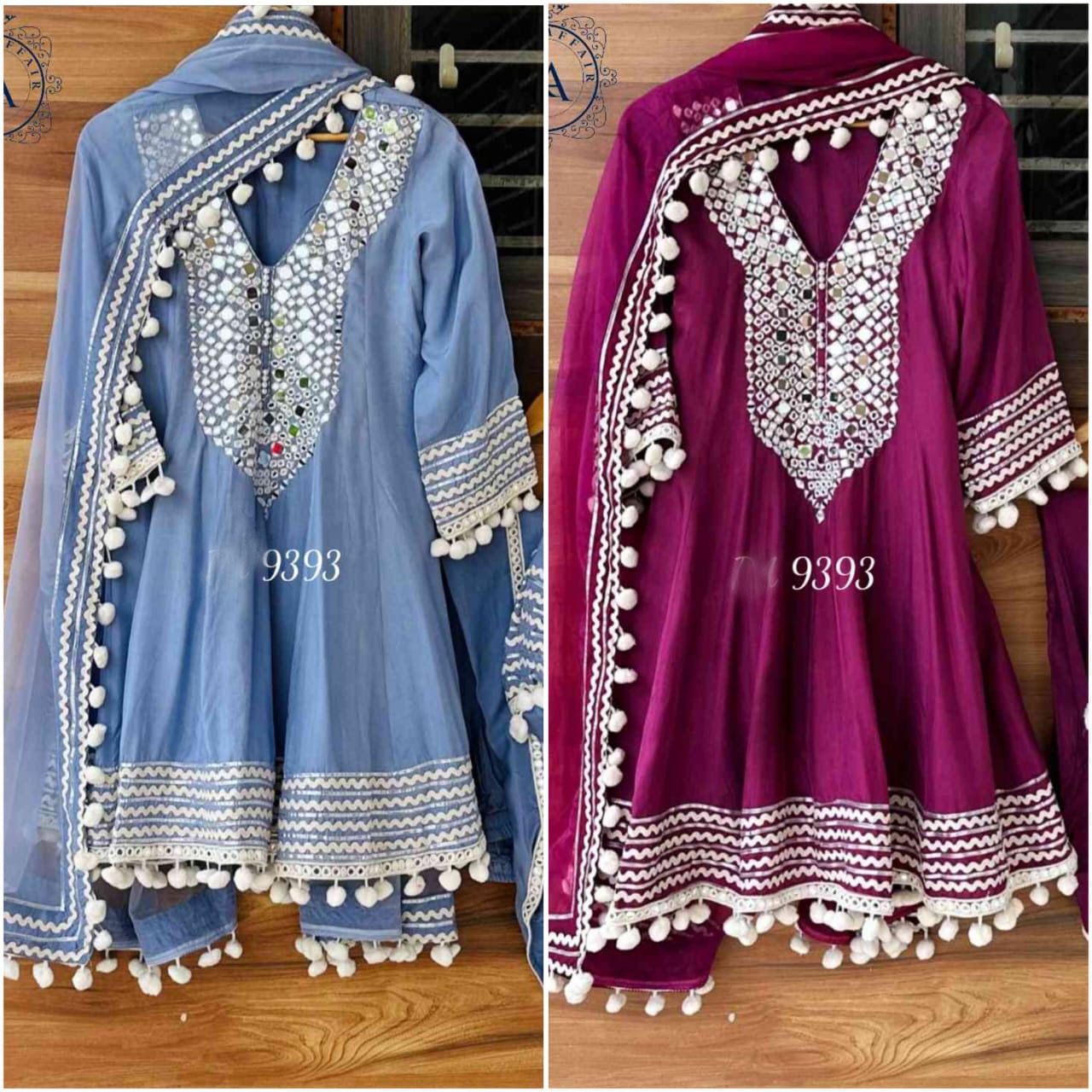 Anarkali dress cotton silk stitched dress women clothing