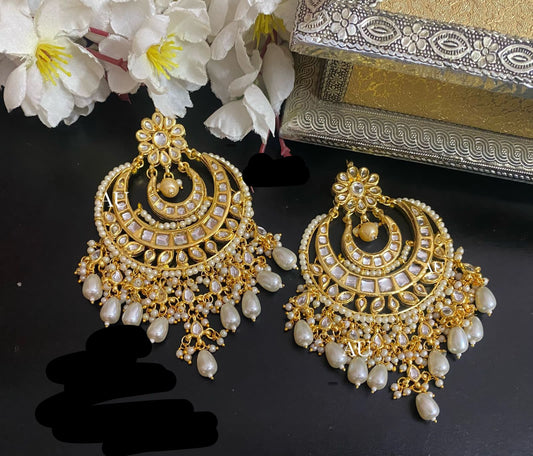 Rizwana Kundan Earrings