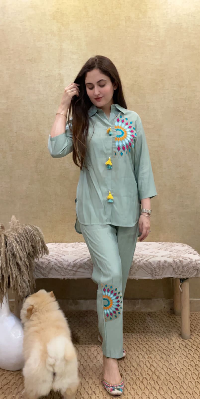 Ruhani beautiful cord set