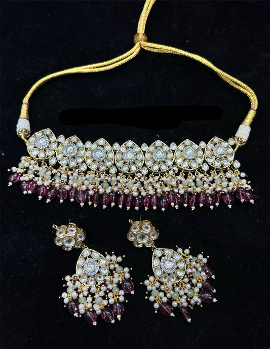 Humnava Kundan choker set