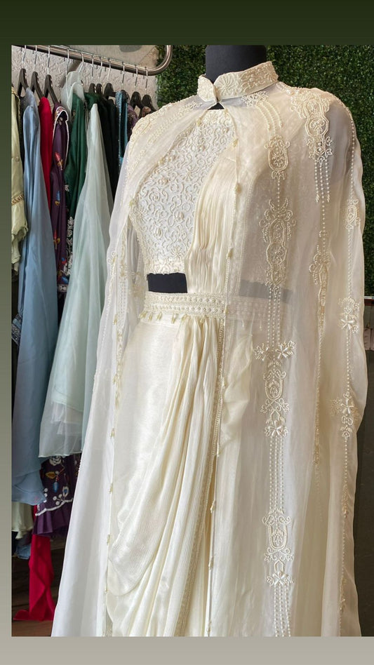 Pearl angel indowestern dress