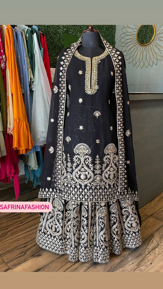 Black beauty kurta dress