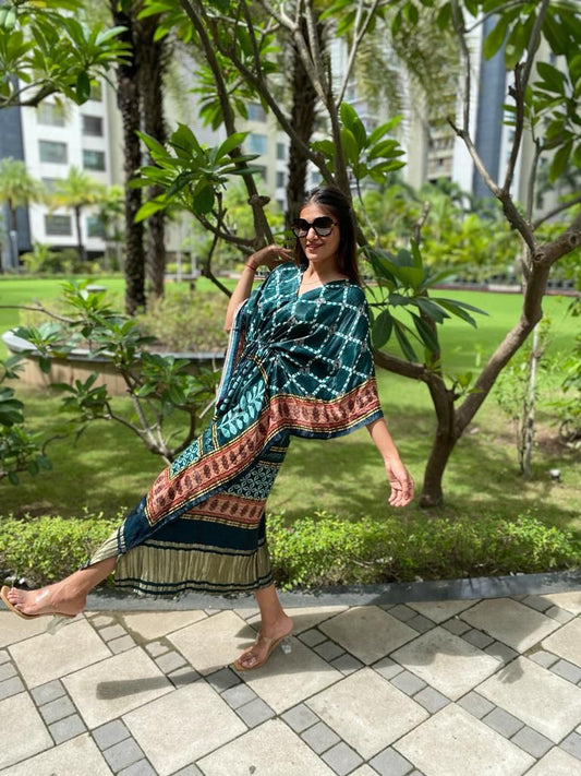 Malvika Gajji silk kaftan