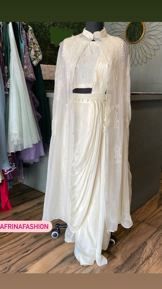 Pearl angel indowestern dress