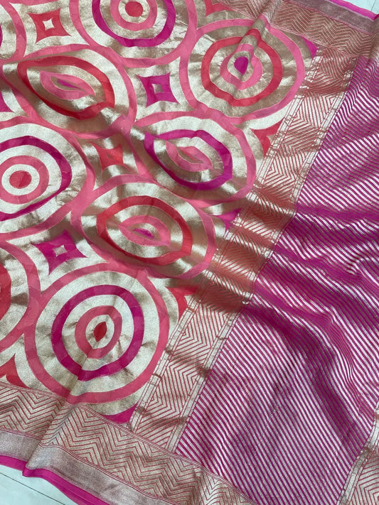 Navya khaddi gorgette saree women sarees