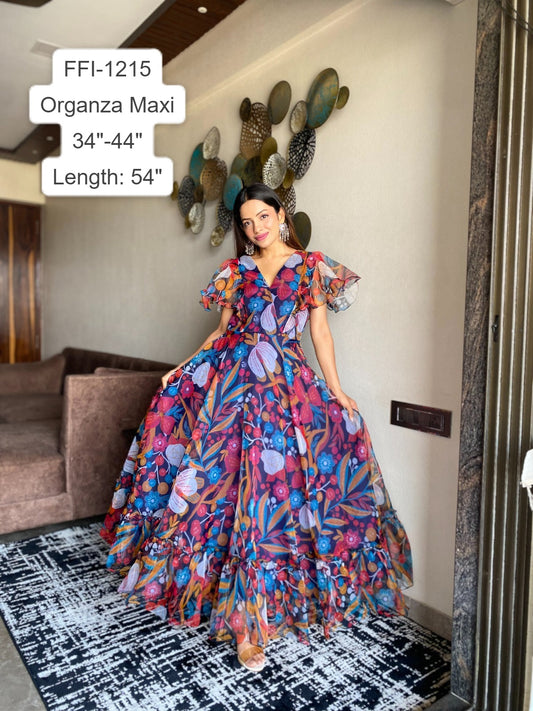 Naisha organza dress cocktail dress