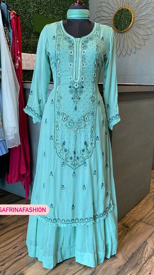 Mahiva indowestern kurta dress
