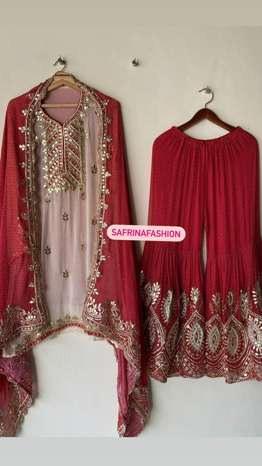 Aarti kurta gharara dress