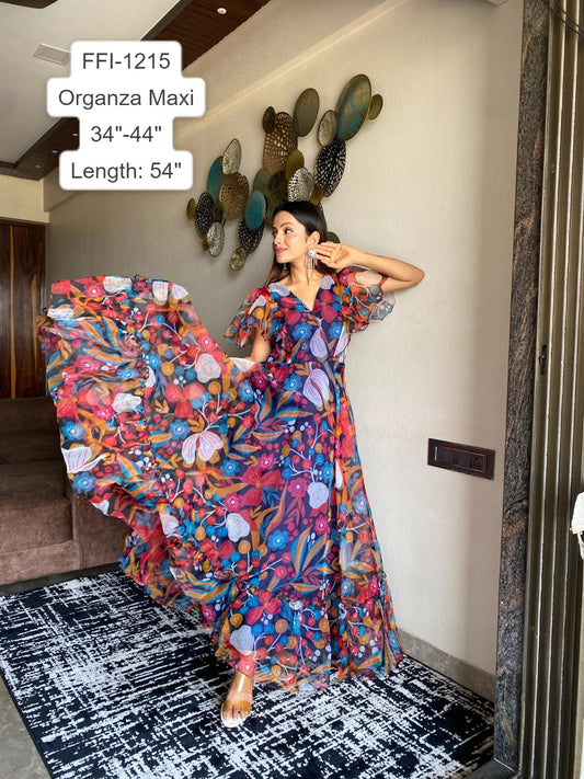 Naisha organza dress cocktail dress