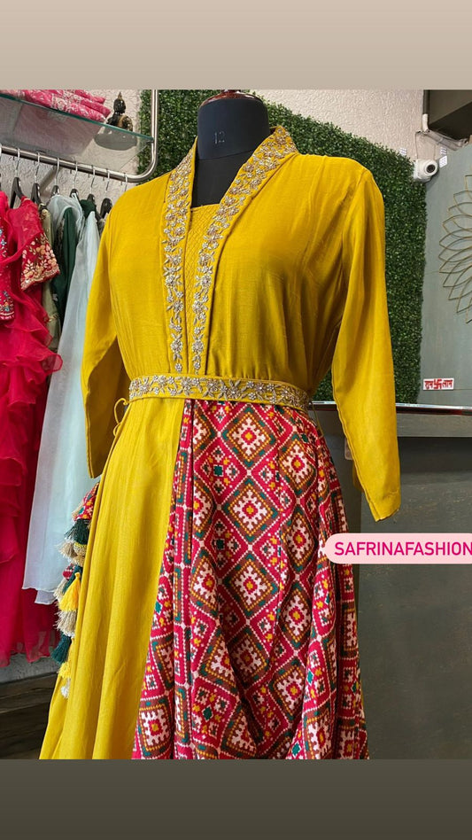 Susan designer indowestern dress