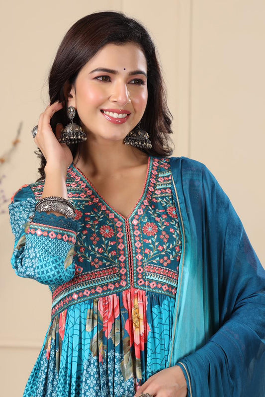 Alina Anarkali Pakistani inspired Indian suit