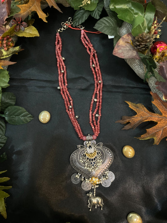 Panna indowestern classy neckpiece