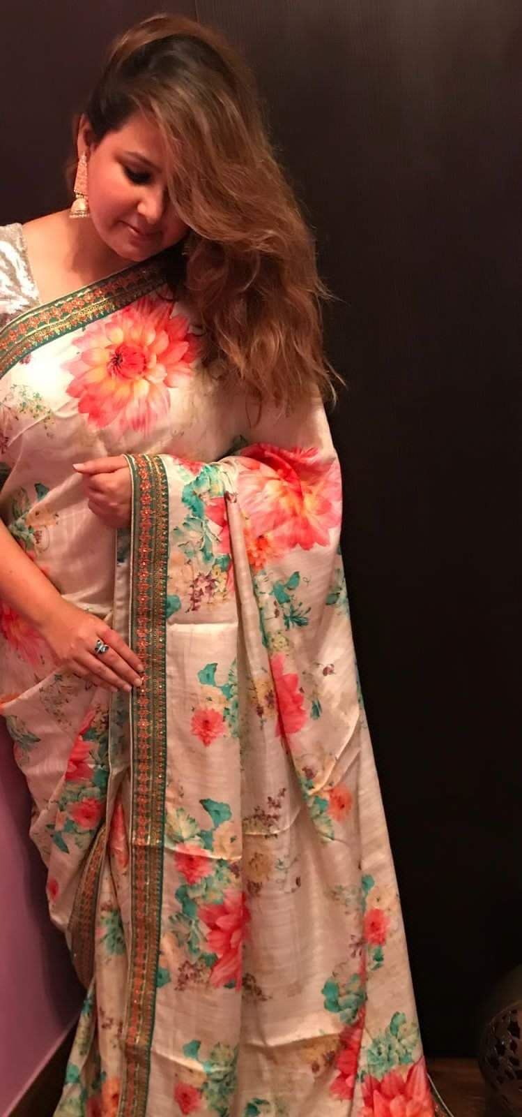 Floral beautiful Sabbys saree