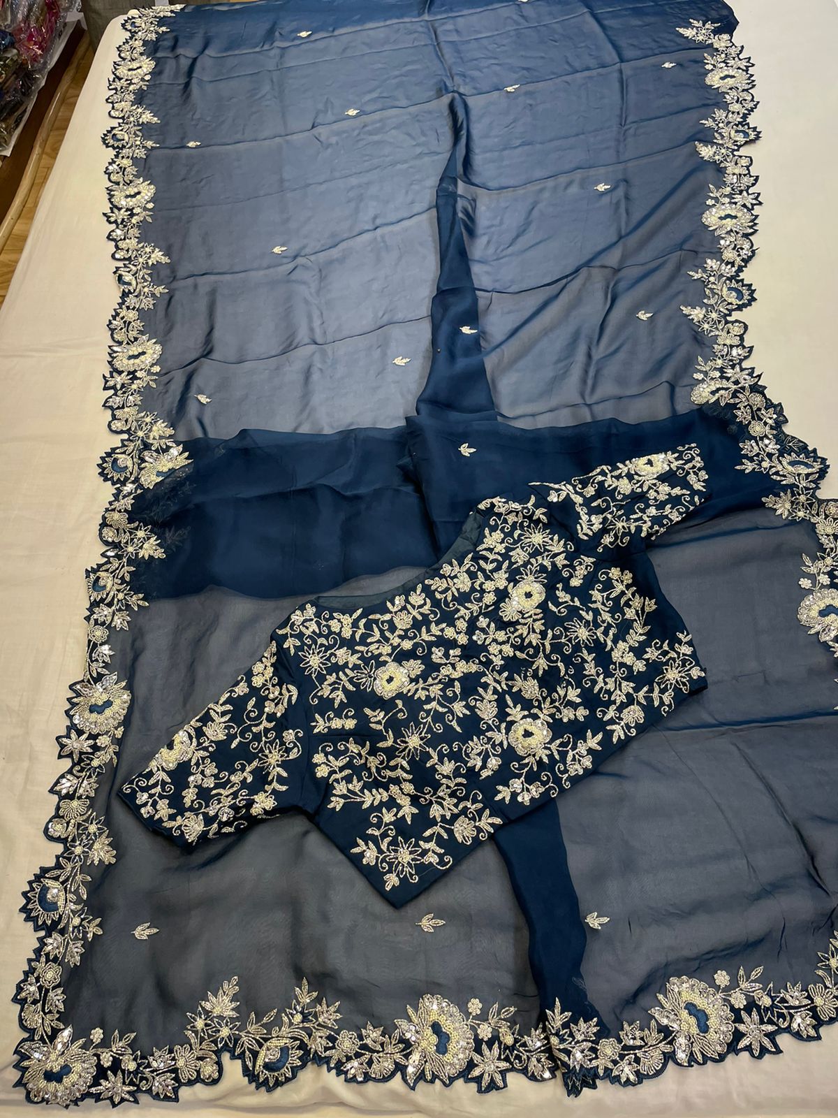 Sakshina organza saree