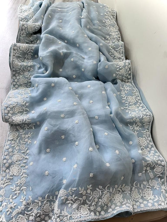 Inisha organza saree