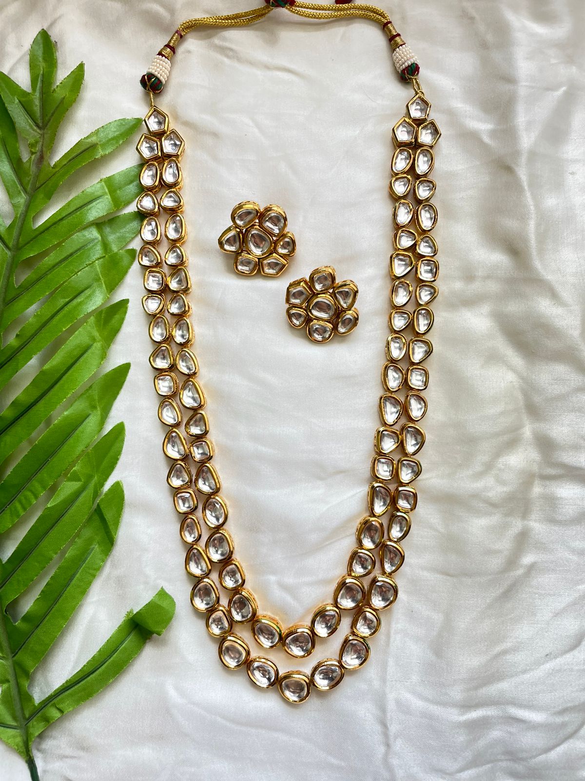 Anika Kundan necklace set Indian jewellery necklace Kundan necklace set