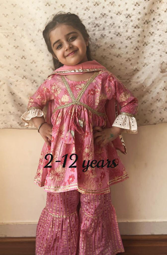 Ruhi Kurti sharara set