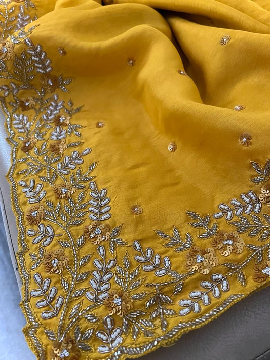 Russian inspired saree