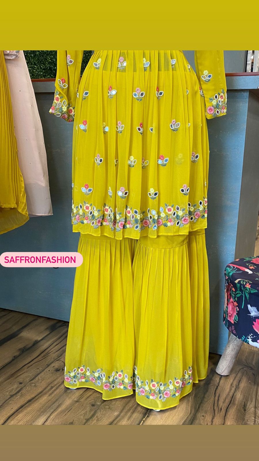 Saubahar peplum kurta dress