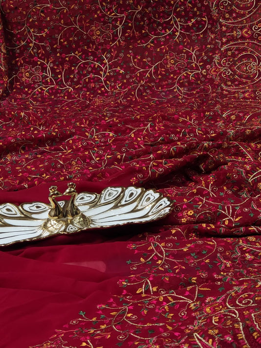 Navina Kashmiri inspired saree