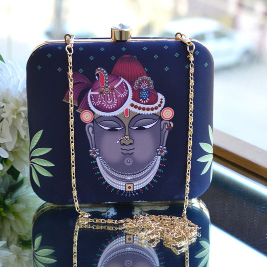 Janmashtmi inspired clutch box