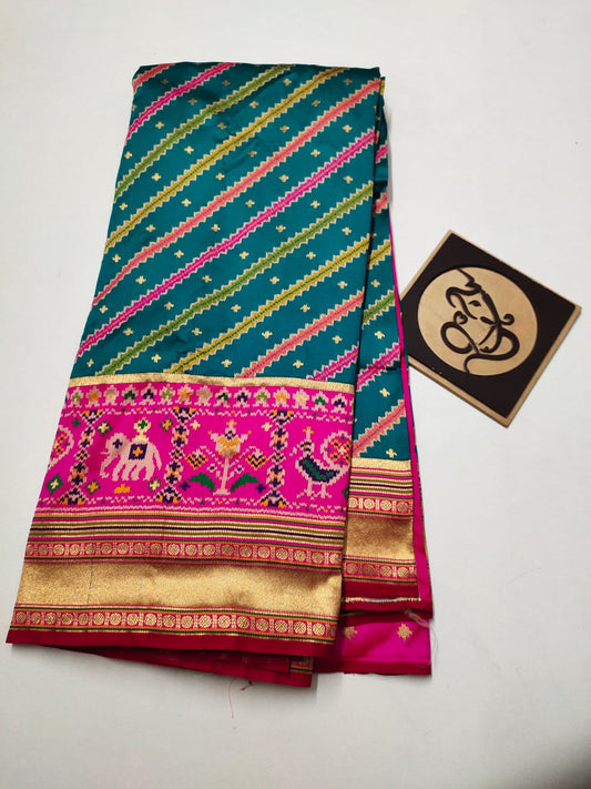 Lehariya Patola banarsi saree