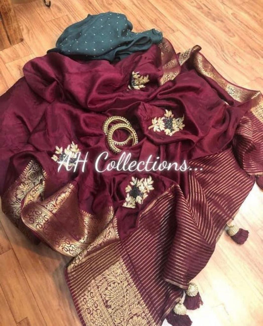 Indian Munga saree women saree