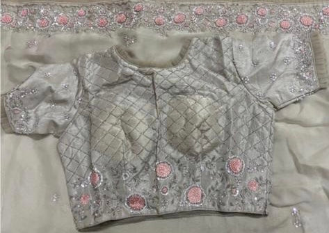 Frills trendy partywear saree