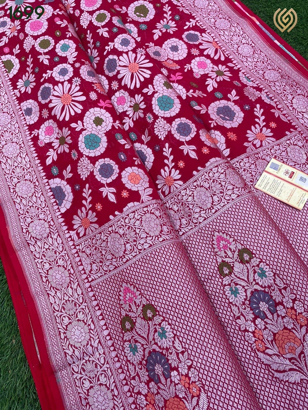 Shubho khaddi tifli gorgette saree
