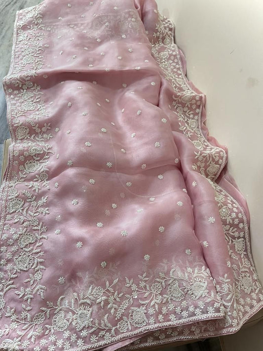 Inisha organza saree