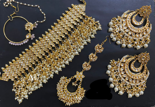 Sunana Kundan bridal set