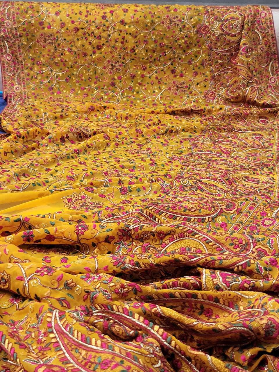 Navina Kashmiri inspired saree