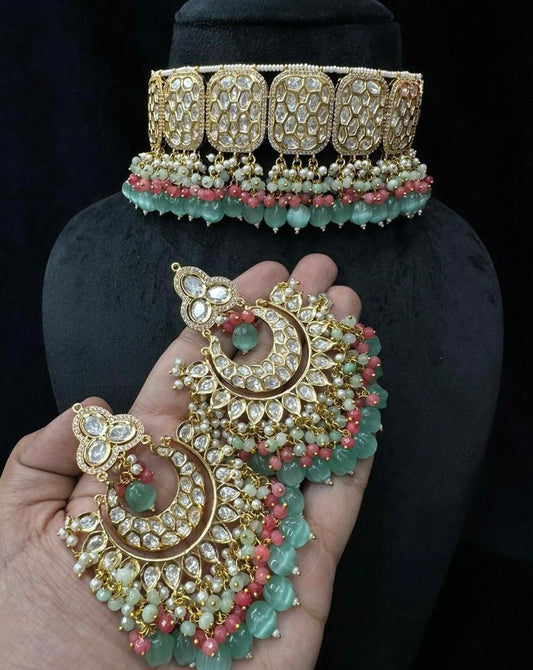 Rimjhim Kundan choker set