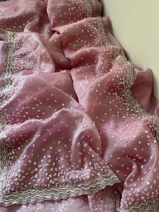 Susan organza katdana saree