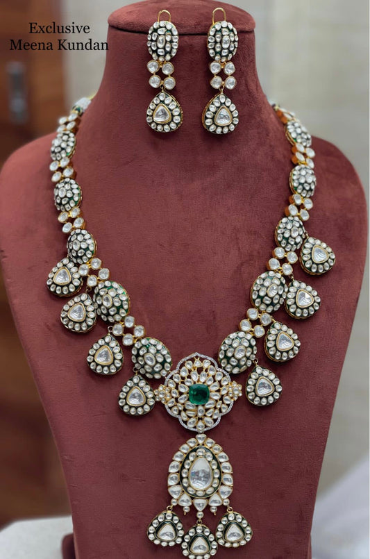 Kanika polki Kundan necklace