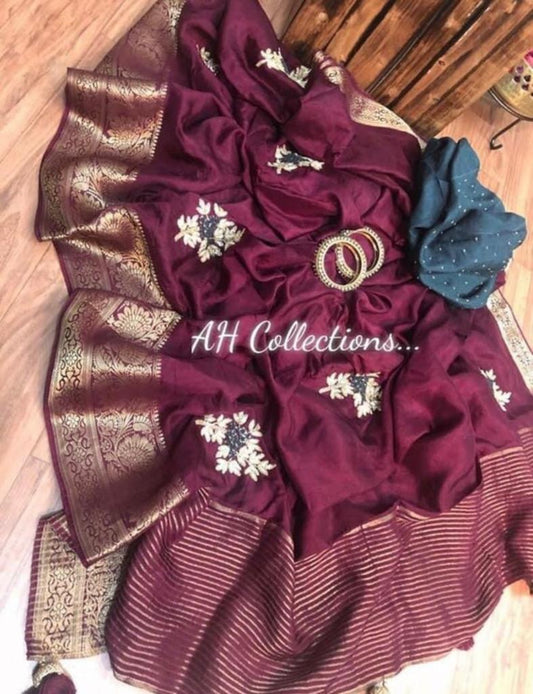 Indian Munga saree women saree