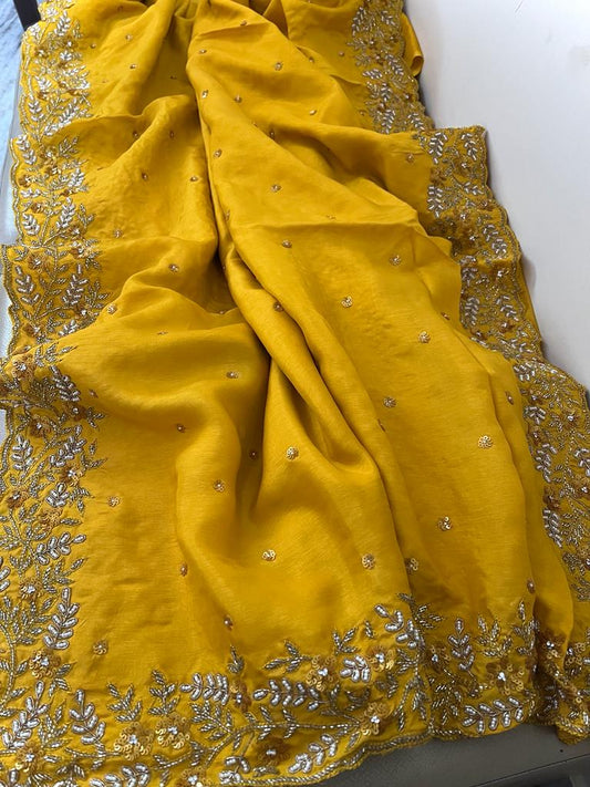 Russian inspired saree