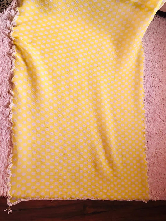 Lime swag vogue saree